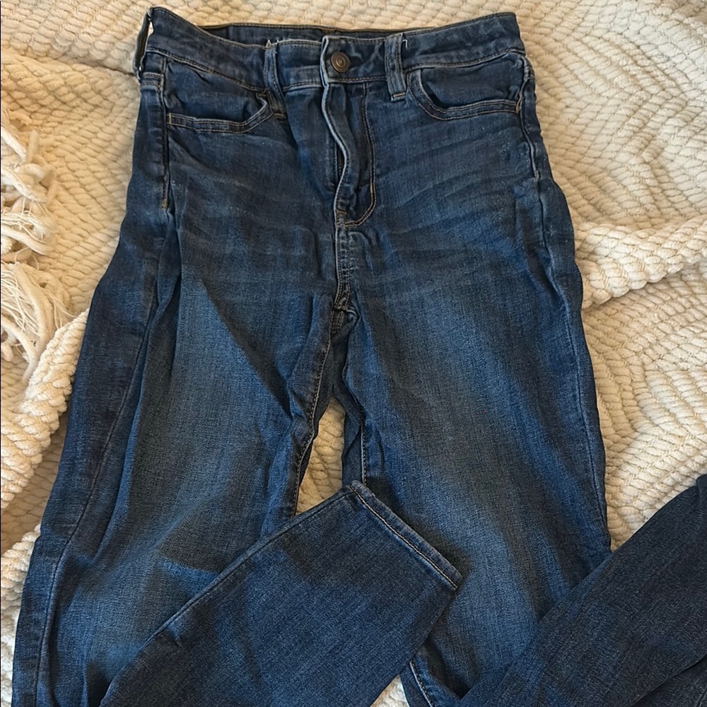 American Eagle Dark Wash Skinny Jeans